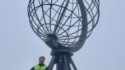 Am Nordkapp angekommen